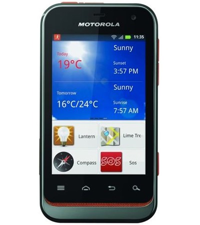 Motorola XT320 Defy Mini Black Orange